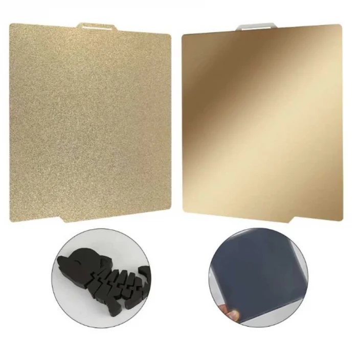 Bambu Lab A1-X1-P1S PEI - Smooth PEI Kaplı Yay Çeliği Manyetik Tabla - 256x256mm - Çift Yüzlü