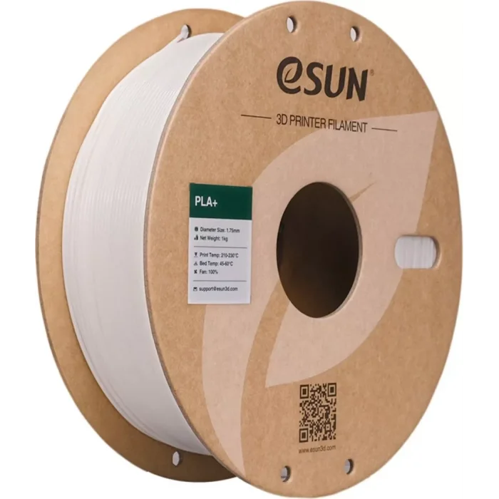 eSUN 1.75 mm PLA+ Beyaz Filament