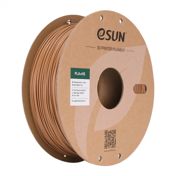 eSUN 1.75 mm PLA+HS Açık Kahverengi Filament 1KG