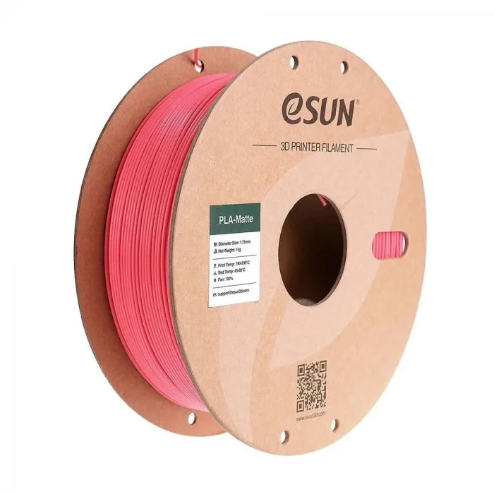 eSUN 1,75 mm PLA-Matte Çilek Kırmızısı Filament