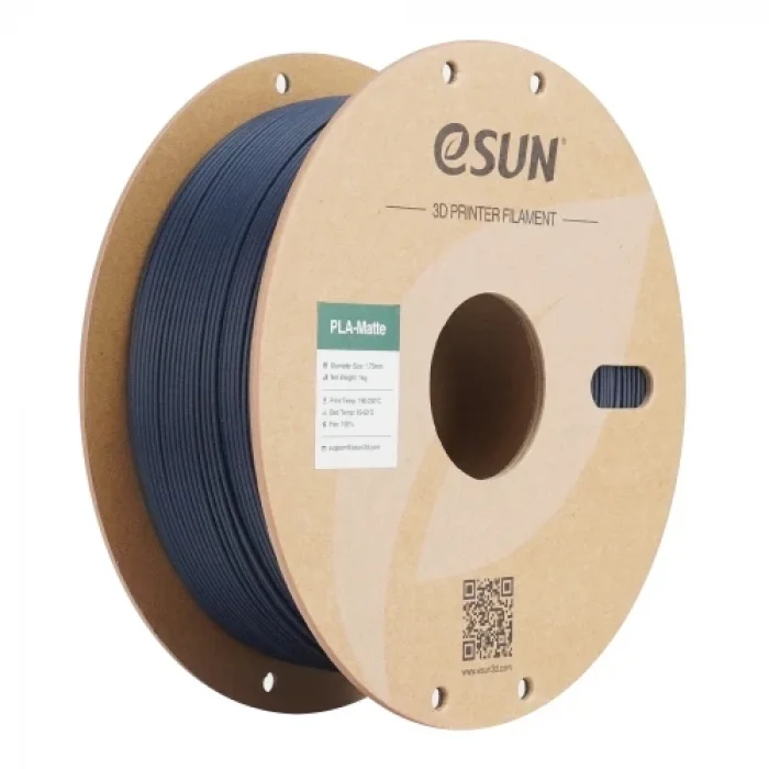 eSUN 1,75 mm PLA-Matte Koyu Mavi Filament