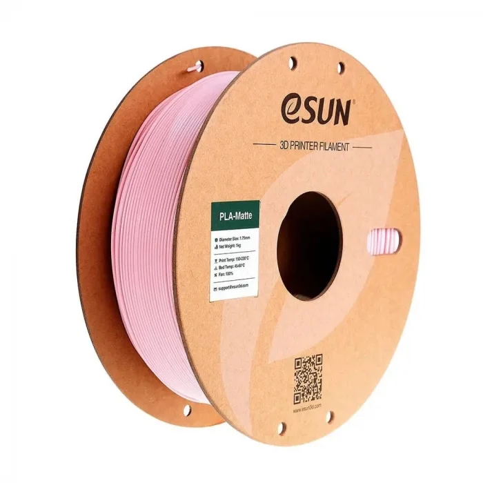 eSUN 1,75 mm PLA-Matte Şeftali Pembesi Filament