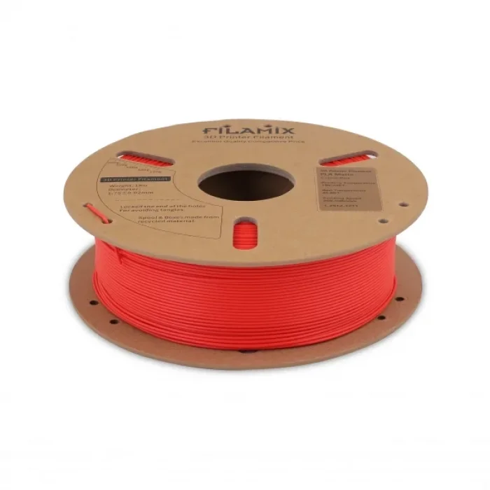 Filamix PLA+ Matte Kırmızı 1.75mm 1kg