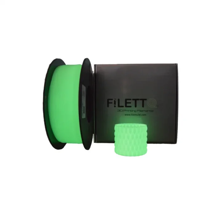 Filetto Glow PLA+ 1.75mm 1kg Yeşil