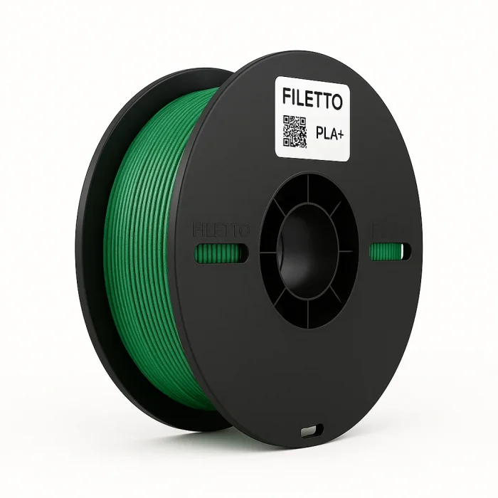 Filetto PLA+ Yeşil Filament 1.75mm 1 KG