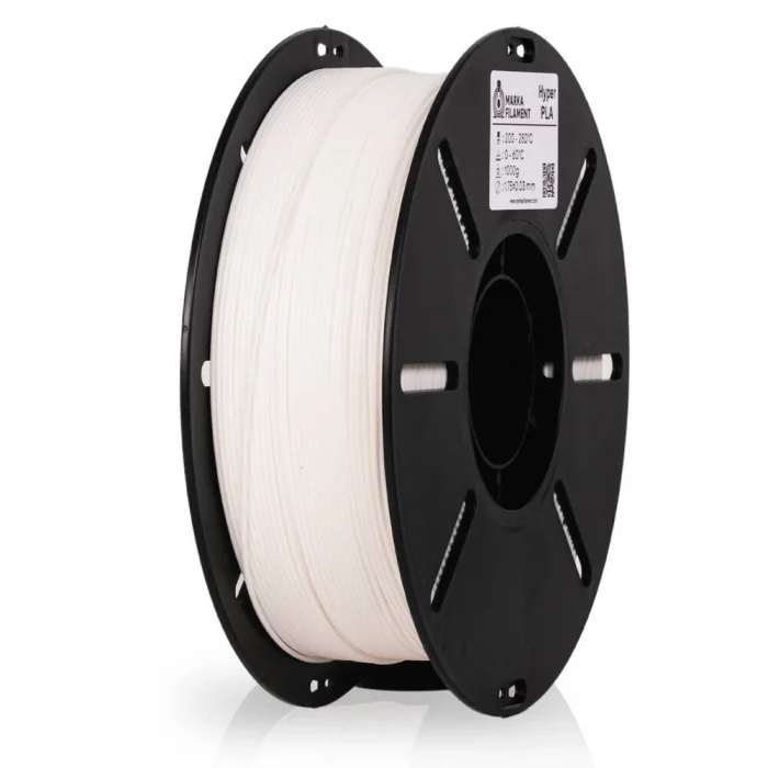 Marka Filament Hyper PLA - Beyaz - 1.75mm 1 Kg