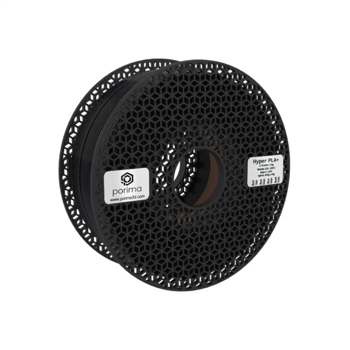 Porima Hyper PLA+ Filament -Siyah