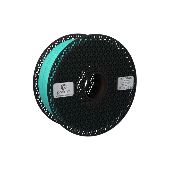 Porima PLA Star (Simli) Galaksi Yeşil Filament 1kg 1.75mm