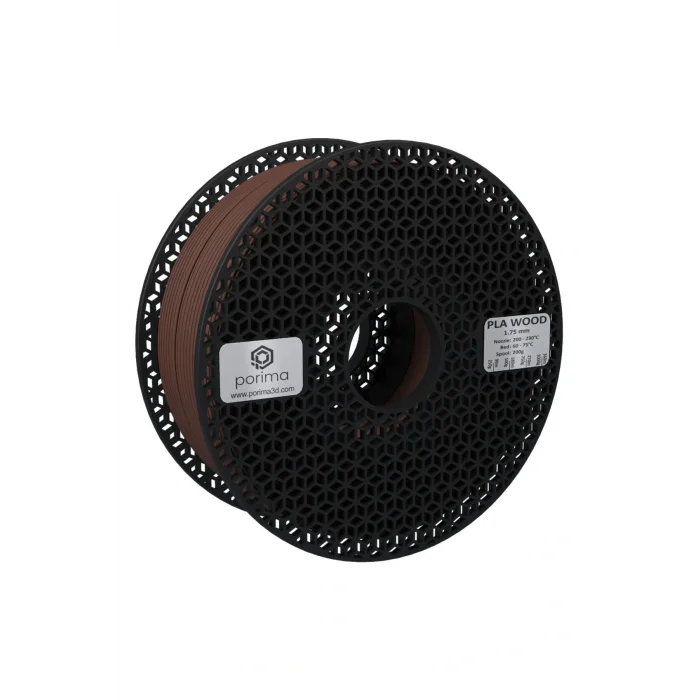 Porima PLA Walnut Wood Filament 1kg