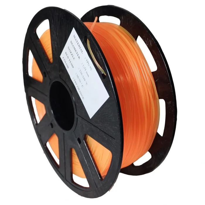 SAVA TPU FLEX Transparan Turuncu Esnek Filament