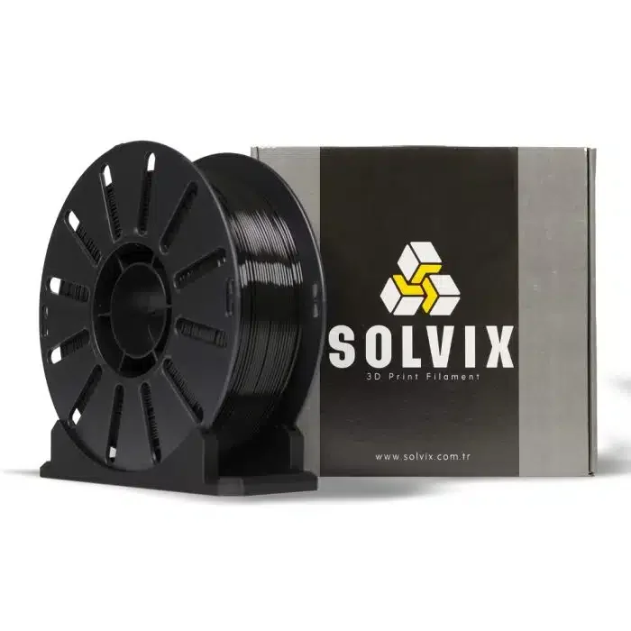 Solvix Premium PLA 1.75mm 1kg Siyah