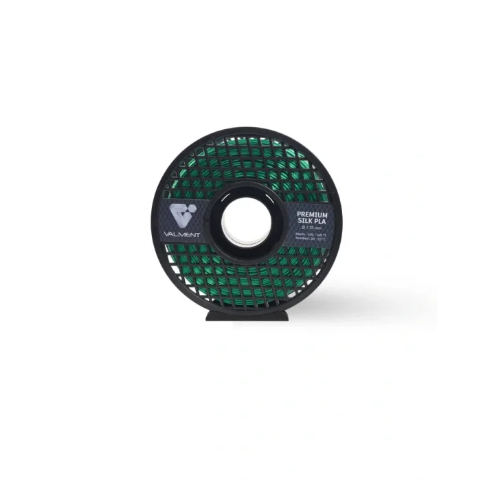 Valment Silk PLA Filament Efsunlu Yeşil