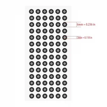 3D Tarayıcı Reflektif Marker - 3mm 105 Adet