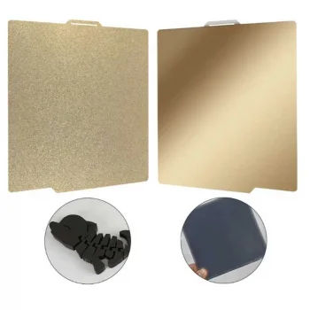 Bambu Lab A1-X1-P1S PEI - Smooth PEI Kaplı Yay Çeliği Manyetik Tabla - 256x256mm - Çift Yüzlü