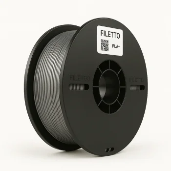 Filetto PLA+Gümüş Gri Filament 1.75mm 1 KG