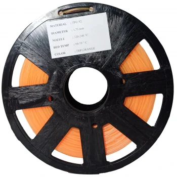 SAVA TPU FLEX Transparan Turuncu Esnek Filament