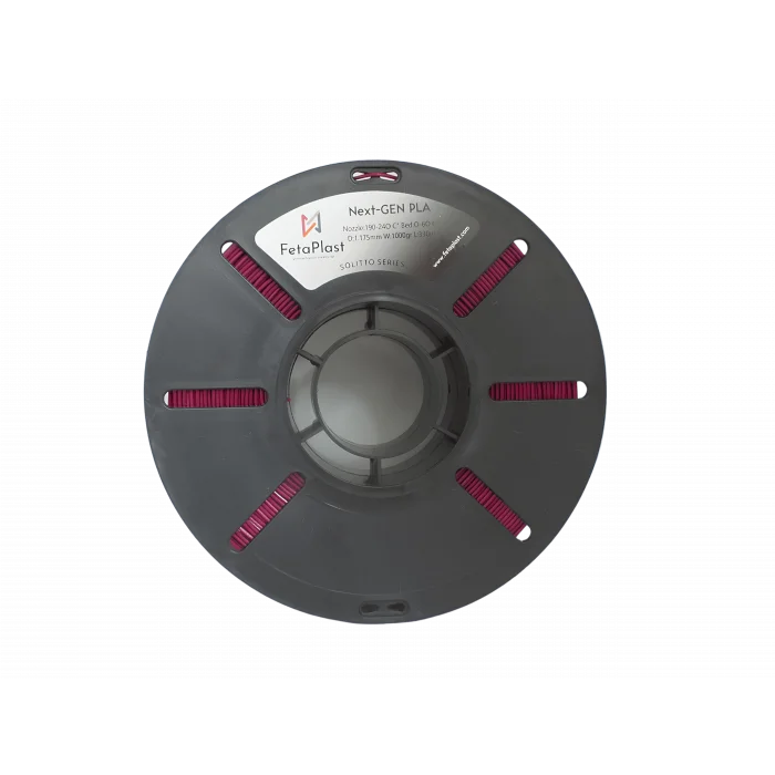 FetaPlast Next-Gen Solito PLA Filament - Bordo