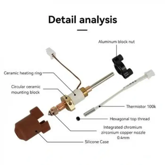 Creality K1C - K1 Max QS Hotend Full Seti