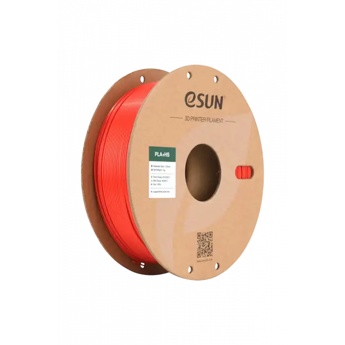 eSUN 1.75 mm PLA+HS Kırmızı Filament 1KG