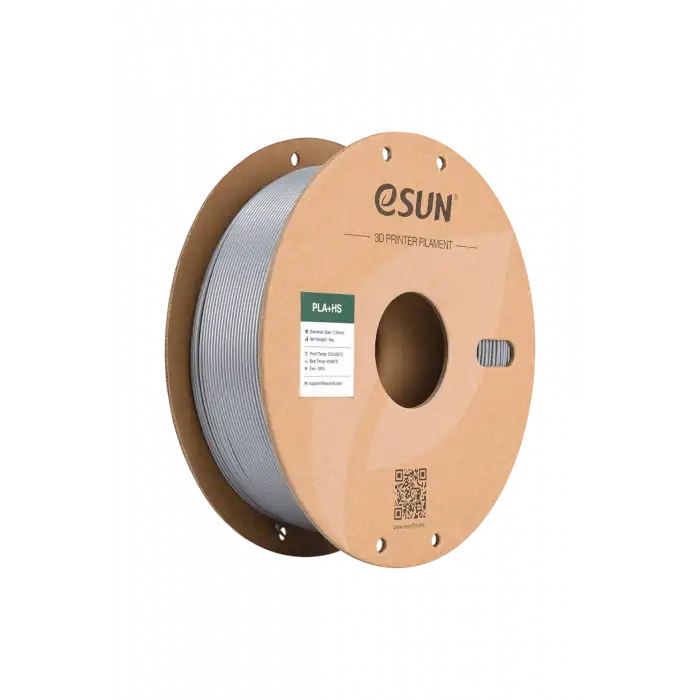 eSUN 1.75 mm PLA+HS Gümüş Filament 1KG