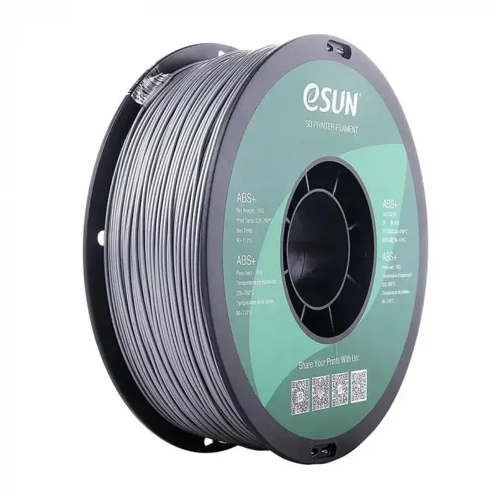 eSUN 1.75 mm ABS+ Gümüş Filament