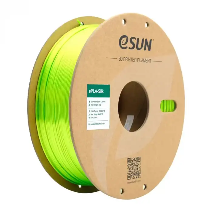eSUN 1.75 mm ePLA-Silk Lime-Limon Yeşili Filament