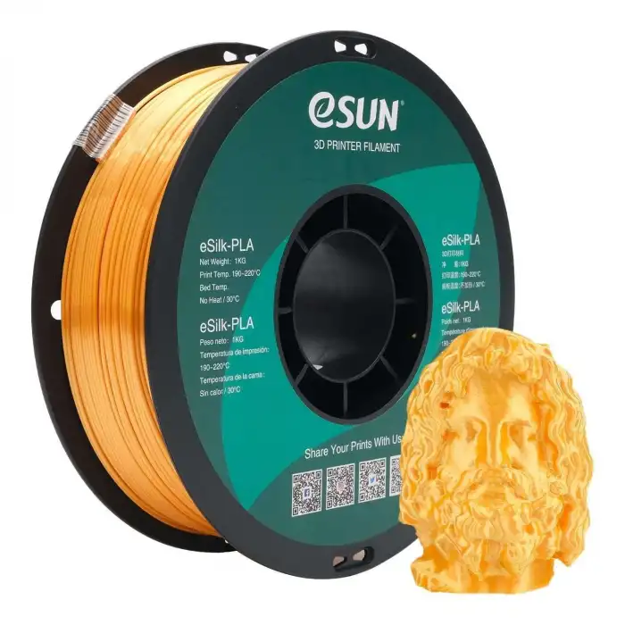 eSUN 1,75 mm eSilk-PLA Altın Filament