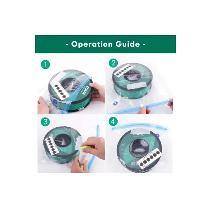 eSun eVacuum Kit Filament Saklama Poşeti + Vakum Pompa Kiti
