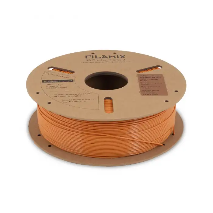 Filamix Hyper PLA+ Filament Reddish Brown