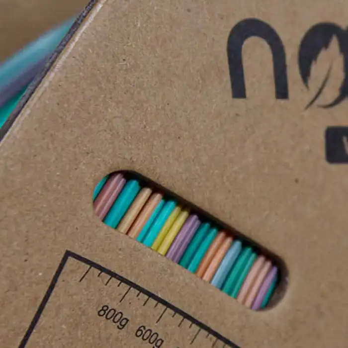 Nanelab Rainbow Macaron Silk PLA Filament 1.75mm 1Kg