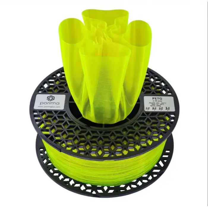 Porima PETG Transparan Filament Neon Sarı 1kg