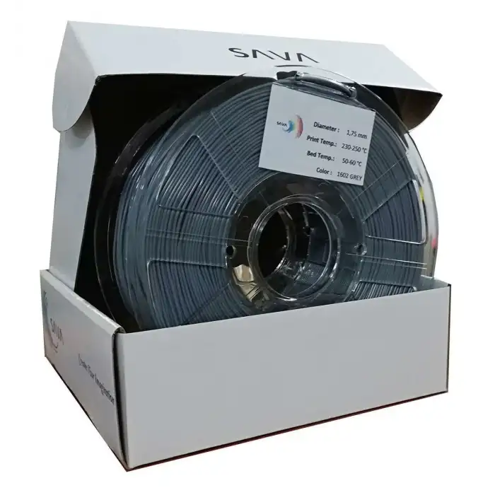 SAVA TPU 75A Extra Flex Esnek Filament Gri