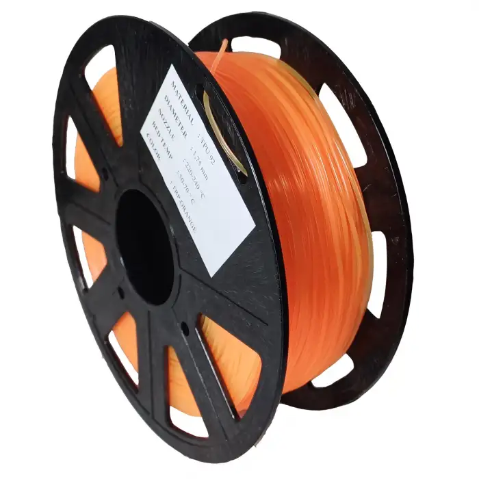 SAVA TPU FLEX Transparan Turuncu Esnek Filament
