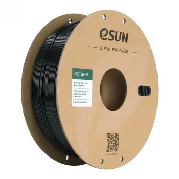 Esun - ePETG+HS Yüksek Hızlı Filament  Yoğun Siyah