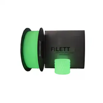 Filetto PLA+ Glow Yeşil Fosforlu Filament 1.75mm 1kg