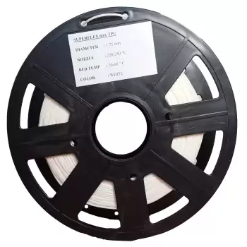 SAVA TPU SUPERFLEX 60A SOFT BEYAZ FİLAMENT