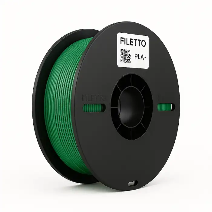 Filetto PLA+ Yeşil Filament 1.75mm 1 KG