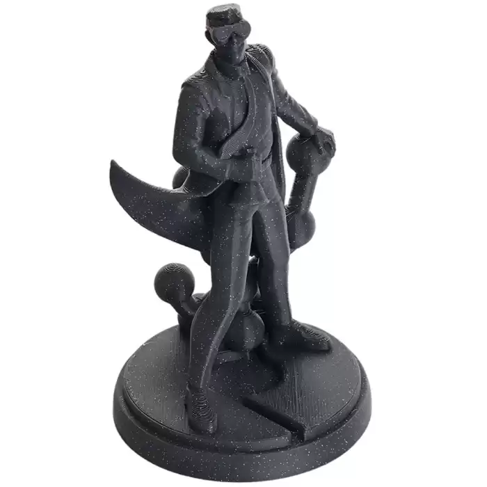 Polymaker Panchroma Galaxy PLA Filament Koyu Gri