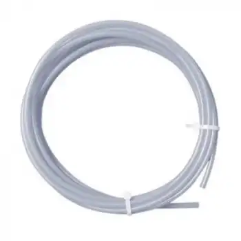 2.5x4mm Teflon Boru - Gri - 4 Metre Bambu Lab Uyumlu