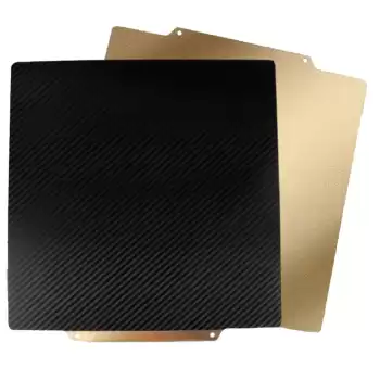 Pei Kaplı+Carbon Fiber Manyetik Yay Çeliği Tabla 235x235mm