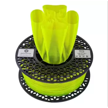 Porima PETG Transparan Filament Neon Sarı 1kg