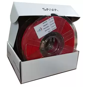 SAVA KIRMIZI EXTRA FLEX TPU 75A ESNEK FİLAMENT 800gr