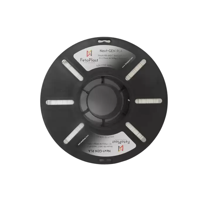 FetaPlast Next-Gen Solito PLA Filament - Beyaz