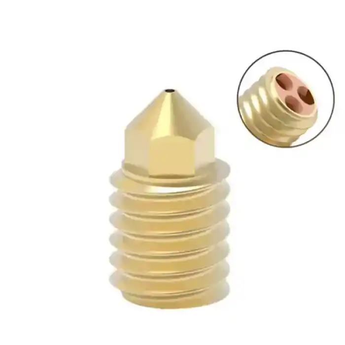 0.4mm Bambu Lab X1-P1S CHT Pirinç Nozzle - High Flow