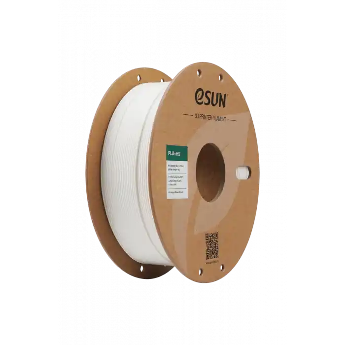 eSUN 1.75 mm PLA+HS Filament Süt Beyaz