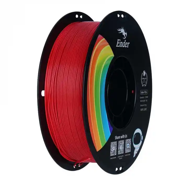 Creality Ender PLA+ Filament Kırmızı 1.75mm 1kg