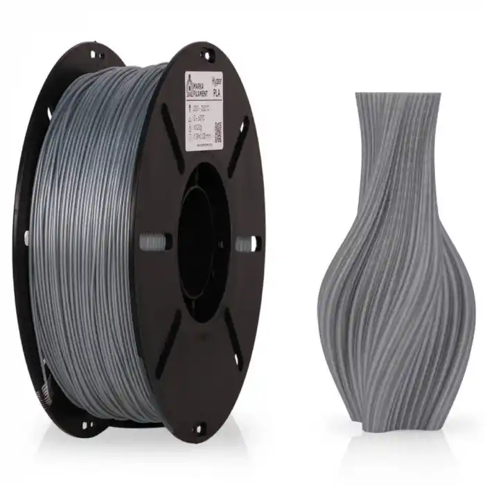 Marka Filament Hyper PLA - Gümüş- 1.75mm 1 Kg