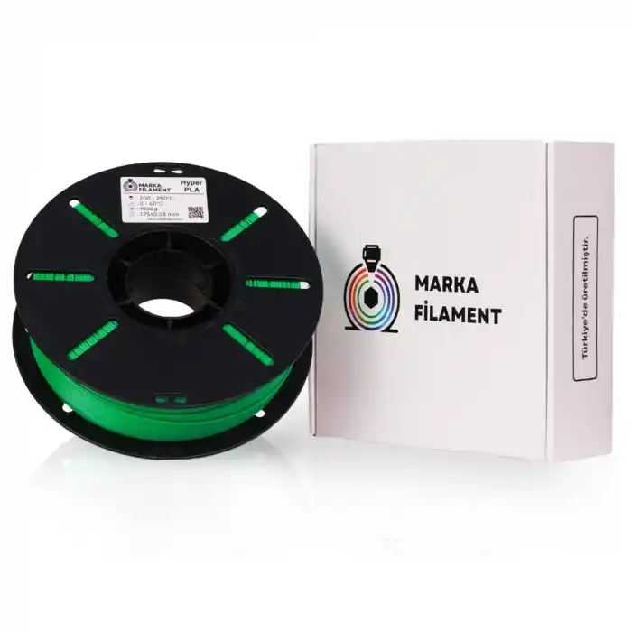 Marka Filament Hyper PLA - Yeşil- 1.75mm 1 Kg