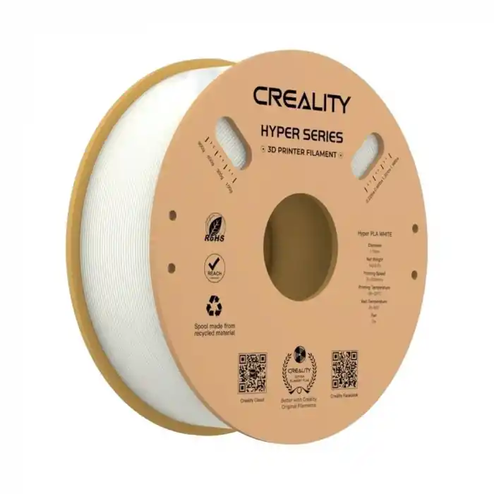 Creality Hyper PLA Beyaz Filament 1.75mm 1Kg