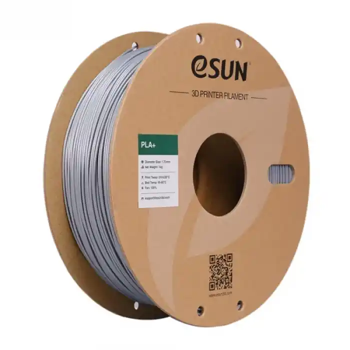 eSUN 1.75 mm PLA+ Gümüş Filament 1 KG